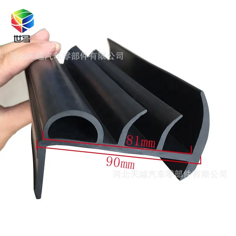 Pabrik Cina EPDM isolasi karet kompartemen truk pintu Sealing Strip Gasket