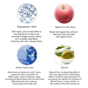 Vente en gros de sérum anti-âge personnalisé Sachete 2ml produits de soins de la peau réparateurs sérum visage vitamine Egf - Product Image 3