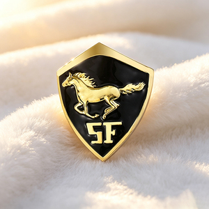 Metal Apparel Label Zinc Alloy Brushed for Coat & <b>Scarf</b> Low MOQ Factory for Boots In Stock for <b>Hat</b> Wholesale for T Shirt - Product Image 3