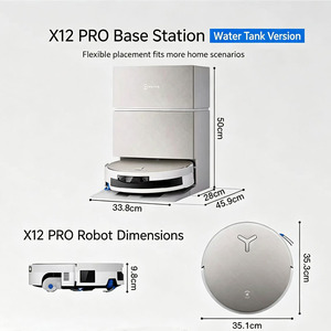 Aspirateur robot ECOVACS avec vidage automatique des débris et navigation LDS Slam pour balayer et nettoyer - Product Image 6