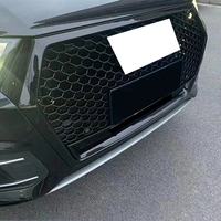 Kit de carrosserie de mise à niveau de pièces automobiles de nouvelle conception Grille avant en nid d'abeille ABS pour Audi Q7 SQ7 à RSQ7 avec Style Quattro 2016-2019