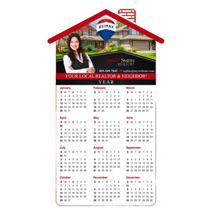 Magneti Promozionali Personalizzati a Forma di Casa per il Settore Immobiliare 2027, Resistenti ai Graffi e Impermeabili - Product Image 4