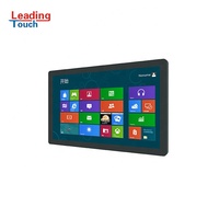 Tactile capacitif tout en un panneau pc tablette ordinateur 21.5 pouces écran tactile panneau pc quad core j1900 fanless