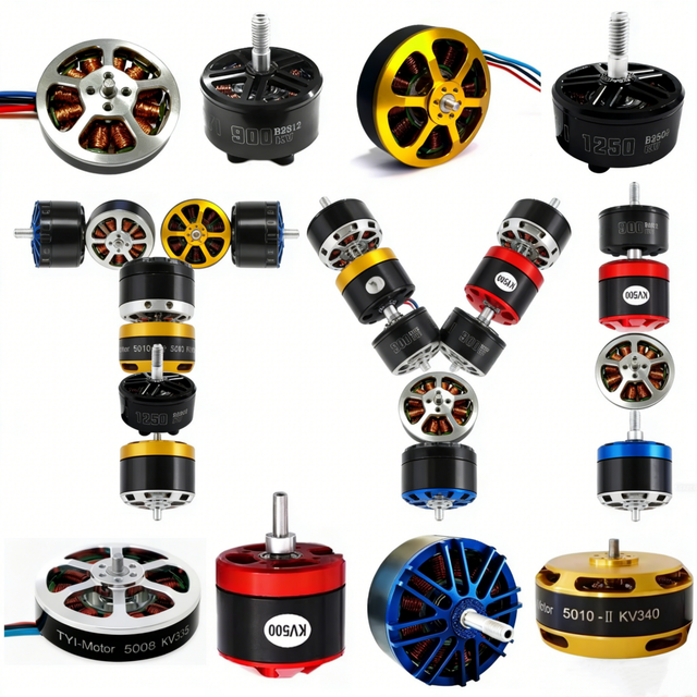 OEM ODM TYI Aluminum Alloy Drone Motor Factory Custom High Efficiency Long Endurance Brushless Motor Supplier