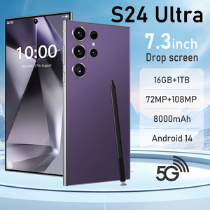 Hot Bán S24 Siêu 7.3 Inch 16GB + 1Tb 4K OLED 72MP + 108MP 5G Điện Thoại Di Động Hiển Thị Ban Đầu Tây Ban Nha Màn Hình Lớn - Product Image 6