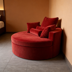 Poltrona <span class=keywords><strong>VIP</strong></span> per Home Theater, Divano per Soggiorno in Tessuto, Poltrona Singola per Appartamento - Product Image 5