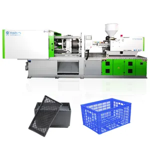 Haituo Ningbo Fabrik automatisch horizontal 300 T Farbe Eimer Kunststoff Einspritzung günstiger Preis Kunststoff Einspritzgießmaschine