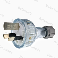 SAA AU NZ Plug Assemblé Rewireable Femelle Mâle Prise Prise 3 Prong Électrique AC Rallonge Mise À La Terre Rewire Socket