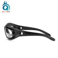 XUNQI Lunettes de soleil de sécurité, lunettes de sport pour hommes et femmes, anti-vent et anti-poussière, pour l'extérieur