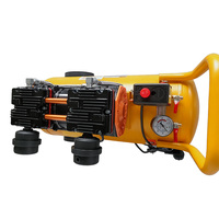 Maquina Compresor De Aire 50 Litros Dual Powerd Reciprocating Tyre Inflator air Compressor Machine for Multiple Pneumatic Tools