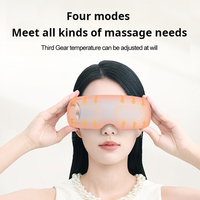 Hochwertiger 3D Kabelloser Luftdruck-Vibrations-Augenmassagegerät für Selbstpflege und Wellness mit 3 Stufen Heißkompresse & Musik