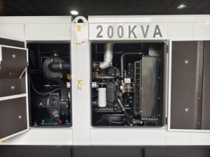 <span class=keywords><strong>Générateur</strong></span> diesel industriel 160 kW 200 kVA, type silencieux, châssis ouvert, ATS, triphasé, livraison rapide - Product Image 2