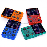 Nouvelles consoles de jeux R36HD Super Linux avec écran IPS de 3,5 pouces, lecteurs de jeux R36s économiques, contrôleur à bascule 3D, batterie de 3500 mAh