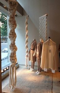 Macrame monopoli tùy chỉnh không gian thương mại cho các dự án thiết kế quy mô lớn treo tường macrame - Product Image 5