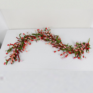 Guirlande de fleurs de <span class=keywords><strong>jasmin</strong></span> d'<span class=keywords><strong>hiver</strong></span> artificielle de ferme rustique de 180CM pour la guirlande de mur de maison d'arche de mariage - Product Image 2