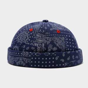 Casquette de baseball rétro artistique à motif cachemire pour femme, chapeau docker personnalisé sans bord pour homme, idéal pour l'extérieur et le style urbain - Product Image 6
