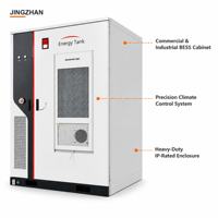 Armoire de stockage de batteries solaires refroidie par air, système d'énergie au lithium pour usage commercial et industriel, pour la sauvegarde et les micro-réseaux
