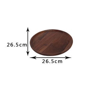 Venta caliente bandeja de fruta de pan de madera bandeja de <span class=keywords><strong>desayuno</strong></span> rectangular múltiple para el hogar protección del medio ambiente taza de té bandeja de madera - Product Image 2