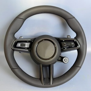 YLC TIYPEOR ABS blanco negro 400mm 15 3/4 "3 radios <span class=keywords><strong>clásico</strong></span> Banjo Retro volante 1950-1966 para Porsche 356 a B C - Product Image 2