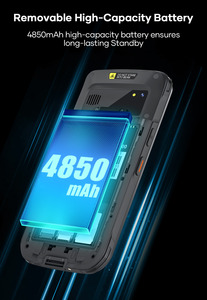 UNIWA M600, PDA industriel <span class=keywords><strong>portable</strong></span> Android avec écran tactile de 6 pouces, <span class=keywords><strong>téléphone</strong></span> robuste avec dragonne - Product Image 2