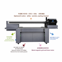 Printer UV Flatbed GC-1612UV 160x120cm, Printer Relief 3D Kecepatan Tinggi untuk Akrilik, Kaca, Logam, Kayu, dan Casing Ponsel
