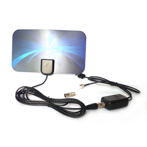 <span class=keywords><strong>Antena</strong></span> de TV para Interiores, <span class=keywords><strong>Antena</strong></span> Vertical Giratoria para Automóvil, <span class=keywords><strong>Antena</strong></span> HDTV con <span class=keywords><strong>Amplificador</strong></span> de Largo Alcance y 3 Bandas - Product Image 1