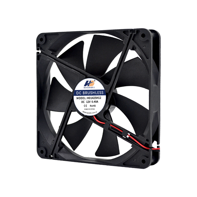 Four-wire PWM Speed Regulation Server case Fan Dc Cooling Server Fan 14025 14cm 140mm Fan