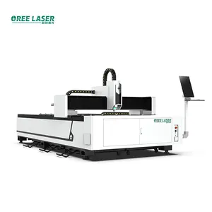 Mesin pemotong logam serat Laser besar 20kW, mesin pemotong pelat Laser serat ukuran besar 8025