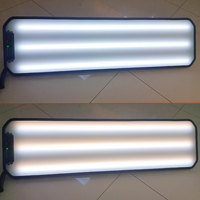 Lampe de détection de bosses PDR à aimant puissant, barre lumineuse réglable 6 couleurs 95*26mm, lampe d'inspection de carrosserie sans batterie