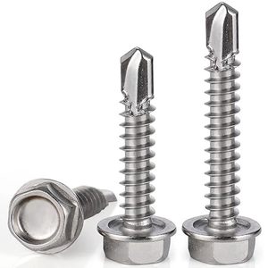 สกรูหัวหกเหลี่ยมสแตนเลสเจาะด้วยตนเองสกรูเจาะ304 410 316 - Product Image 5