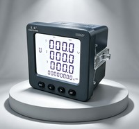 Medidor de Energía Trifásico EASTSONG ES96ZY Clase 0.5S, Análisis de Armónicos kWh, Factor de Potencia Activo y Reactivo, DI DO RS485 IP65 6A