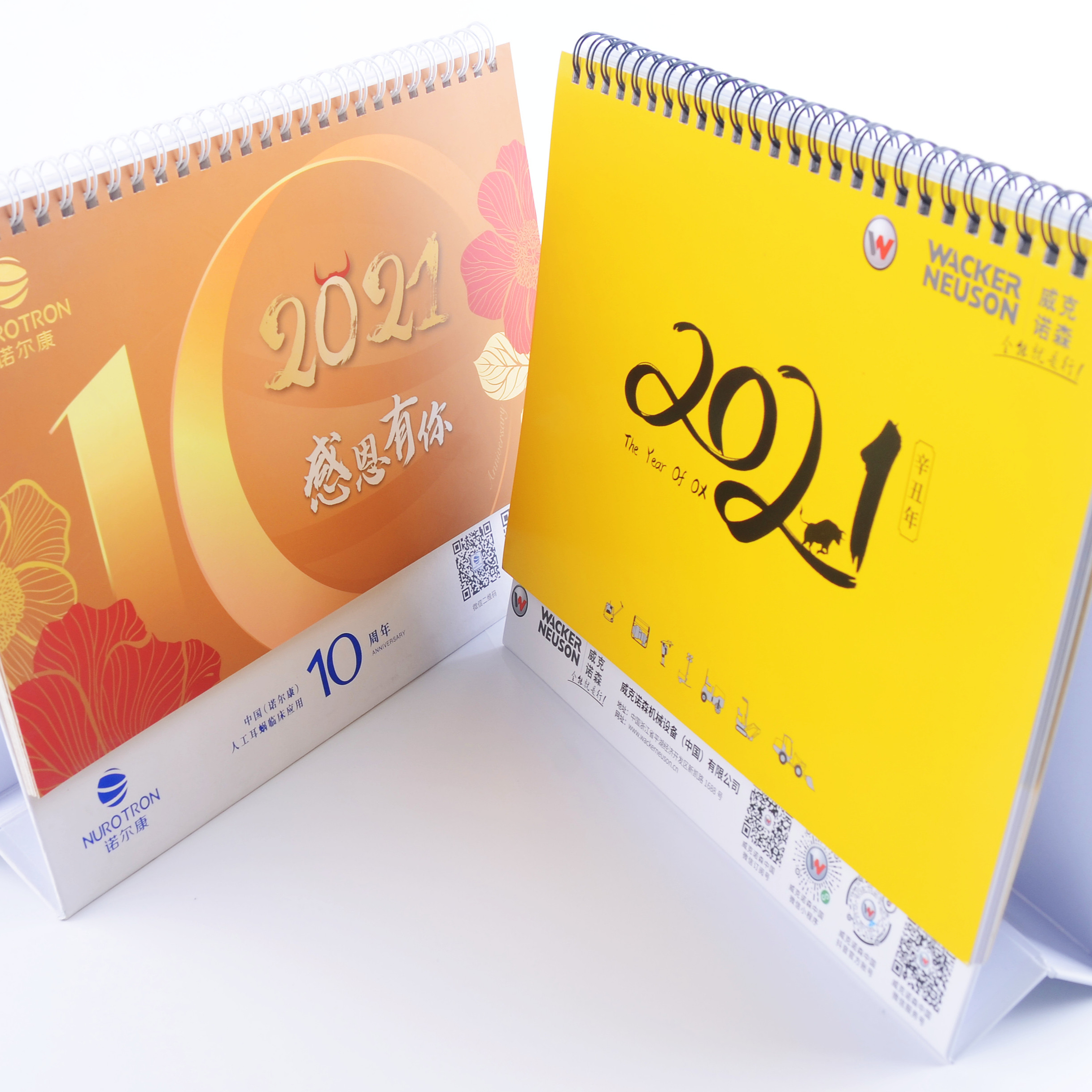 Attractive Price New Type Enterprise Customized Desk Flip Calendar