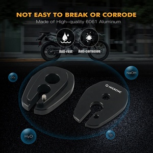 Adaptateur d'entretoises de clignotant d'élimination de tige de clignotant NiceCNC pour <span class=keywords><strong>Kawasaki</strong></span> KLR650 2008 - 2010 2011 2012 2013 2014 <span class=keywords><strong>2015</strong></span> 2016 2017 - Product Image 5