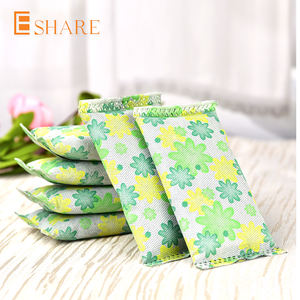 Bolsa de carbón activado de bambú puro, eliminador de olores y humedad, elimina el formaldehído - Product Image 1