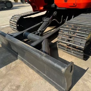 Excavadora Usada Kubota U55 Pequeña Original en Venta, Maquinaria de Excavación Hidráulica de Segunda Mano Kubota U55 20 30 35 - Product Image 4