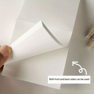 400 Sheets <b>Square</b> Sticky Notes Self Adhesive Pads 85x85mm Classics White Extra Self-Stick Notes PU Leather Hardcover Customized - Product Image 4