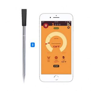 Termómetro Inalámbrico Inteligente para Carne con Conexión a Aplicación, Personalizable OEM, para Cocina, Ahumador, Horno, Parrilla, Sonda de Temperatura para Alimentos - Product Image 1
