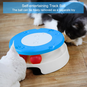 Juguetes Inteligentes para Gatos Fanhappy, Pelota de Plumas Eléctrica con Movimiento Oculto, Juguete Interactivo y de Movimiento Automático para Mascotas, Estilo de Dibujos Animados para Gatos - Product Image 4