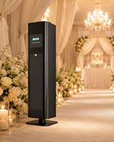 Diffuseur d'arômes sans eau de luxe commercial, sur pied, intelligent, en alliage d'aluminium, pour hôtel, centre commercial, bureau, hall d'entrée