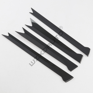 WZXD 2025 Carbon Dash Trim Kit Center Control Interior Trim Kits Side Outlet Decorative Cover for TANG L - Product Image 3