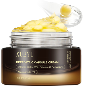 Crème Visage Coréenne Éclaircissante Hydratante Anti-Âge à la Vitamine C – Crème Capsule VITA C Profonde - Product Image 1