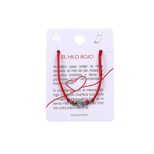 Pulsera de Tobillo con Hilo Rojo Z, Acero Inoxidable, Amuleto de Protección, Regalo para Niños - Product Image 1