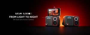 Caméra d'action <span class=keywords><strong>SJCAM</strong></span> SJ30 avec enregistrement en écran vertical, transfert rapide WiFi 2.4G/5G, commande vocale, mise au point sur le cyclisme, IP68 5/30M - Product Image 3