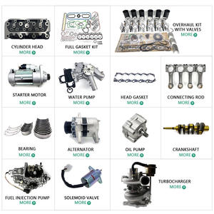 Kit de révision moteur Komatsu 4D107 QSB4.5, joint de culasse pour pièces de moteur diesel d'excavatrice - Product Image 2