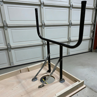 Table pliante en métal et acier Leg os280
