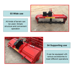 New Design Durable Professional Tiller <b>Cultivator</b> Rotary Tiller <b>Cultivator</b> Rotary For Sale - Product Image 5