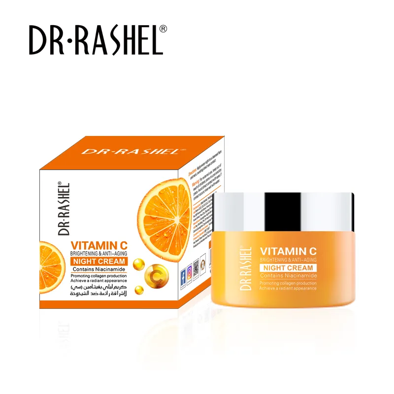 DR RASHEL Skin Care crema da notte anti-età alla vitamina C
