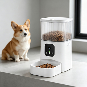<b>Smart</b> Feeder Pet Distributor Automatico Pet Automatic Feeder Automatic Pet Feeder With <b>Camera</b> Household Use - Product Image 1