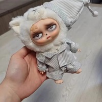 Nouvelle Boîte Mystère 100% Authentique Sleepless Grumpipi : Pendentif en Vinyle, Poupée en Peluche, Porte-clés de Collection, Pendentif à Suspendre