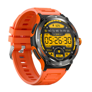 2024 New Hot KT76 Smart <span class=keywords><strong>Warch</strong></span> 1.53 pouces batterie forte 3ATM étanche BT appel tension artérielle Fitness Tracker Smartwatch pour hommes - Product Image 1